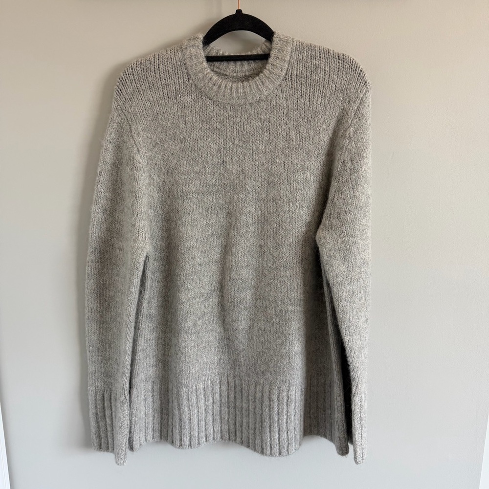 Pistola Light Gray Knit Pullover